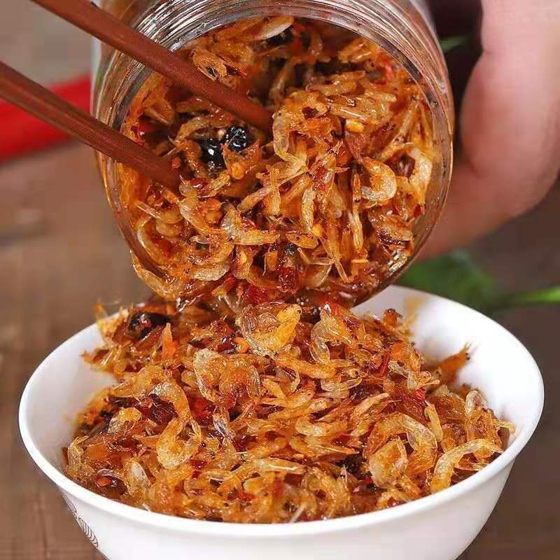 spicy Shrimp paste Small fish Serve a meal Canned Seafood Bibimbap Noodles sauce precooked and ready to be eaten Shrimp 280g