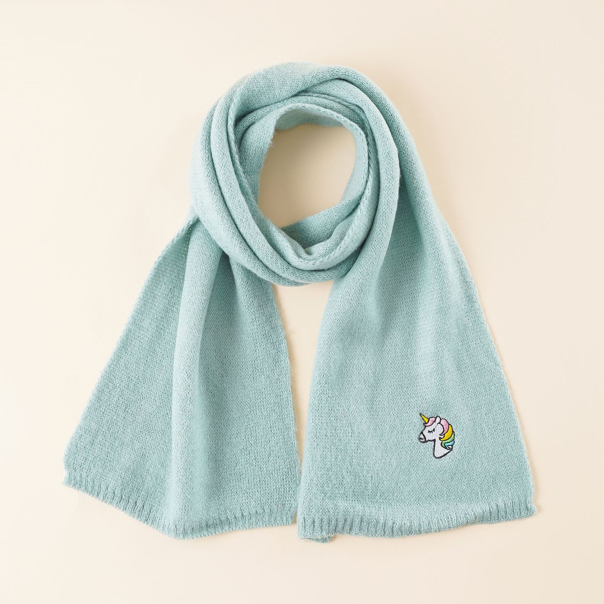 Bebé bufanda Otoño e Invierno bufanda de los niños niñas coreanos de los niños lindo cálido bufanda de punto de moda