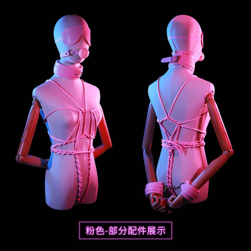 Mystery Sm 10-Piece Bondage Set with Handcuffs, Mouth Balls and Fancy Training Accessories — detail image 13