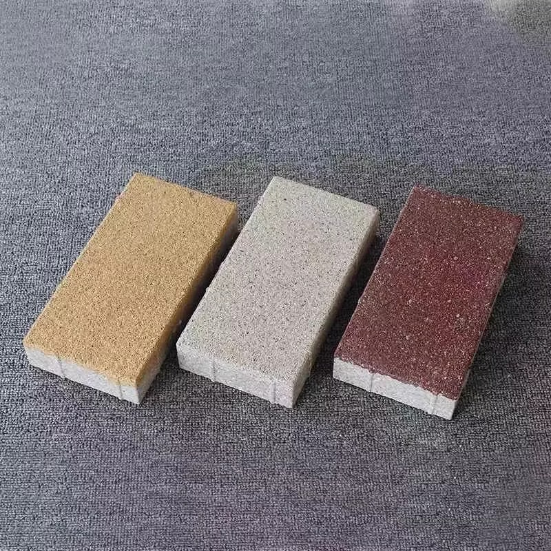 海南三沙陶瓷PC砖地铺石陶瓷砖1.8砖石砖七彩砖透水砖石砖室外砖