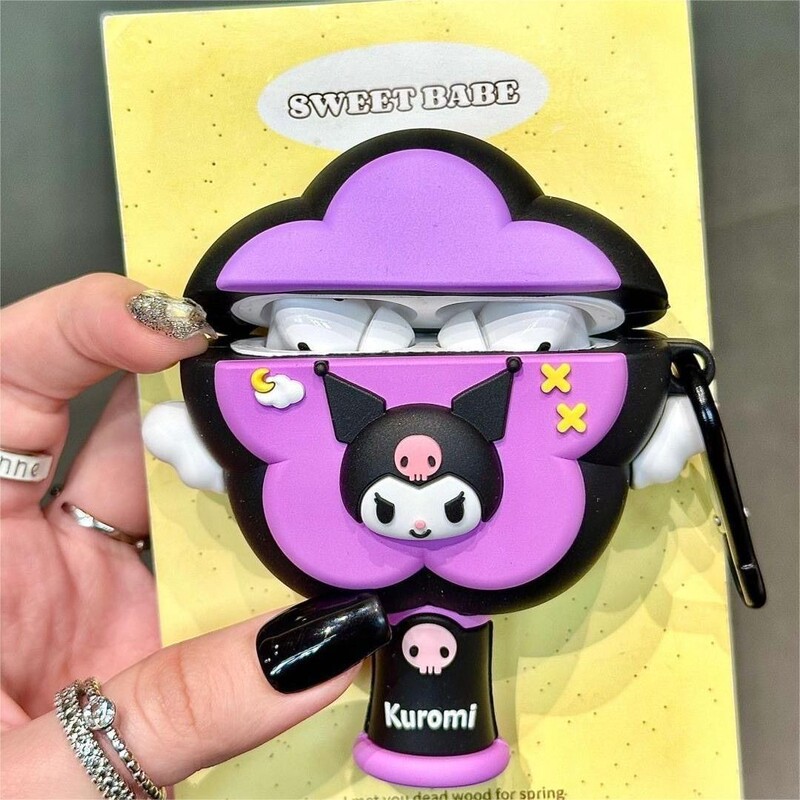适用苹果新四代无线蓝牙耳机保护套AirPods4卡通可爱软壳工厂直销|undefined