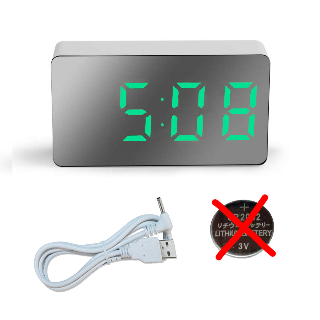 흰색 케이스 녹색 표시등 검은색 거울면 무메모리 배터리