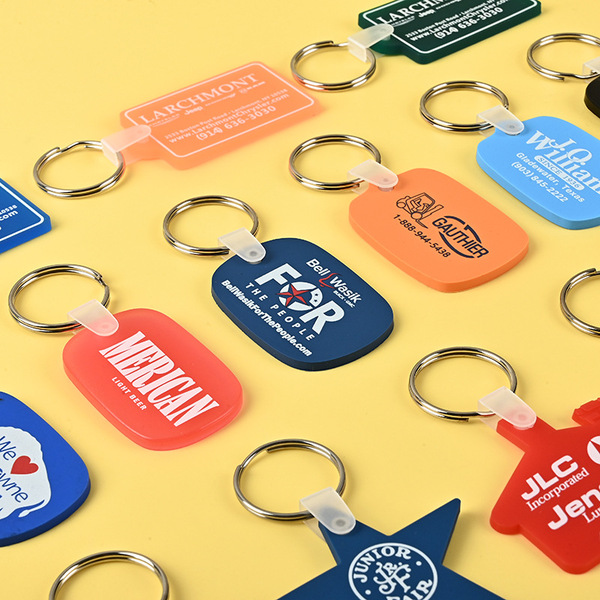 Double-sided cartoon keychain PVC