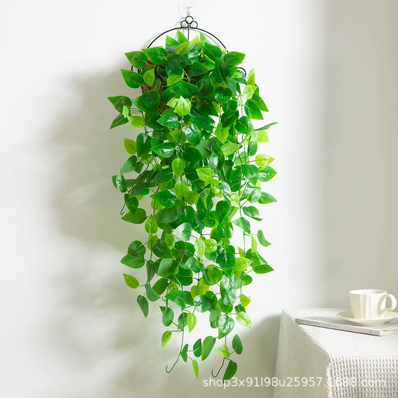 Моделирование зеленых растений декоративные зеленые листья лозы пластиковые листья лозы зеленые розы