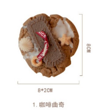 Galletas hechas a mano forma aromaterapia vela niños lindos amigo regalo decoración del hogar adornos