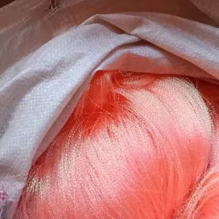 弯曲螺纹状深黄粉红旋转片渔具飞钩装饰天蓝宝蓝色螺旋片墙衣辅料