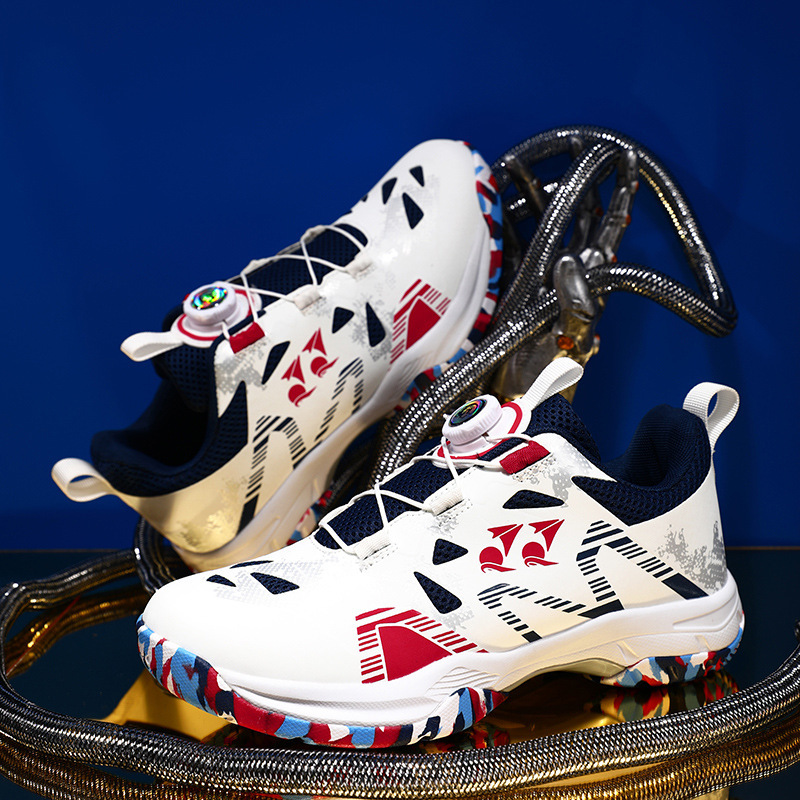 Rotary Buckle Badminton Shoes for Men and Women, Adult Professional Sports Shoes for Women, Tennis Volleyball Shoes, Table Tennis Shoes Rotary Buckle Badminton Shoes for Men and Women, Adult Professional Sports Shoes for Women, Tennis Volleyball Shoes, Table Tennis Shoes