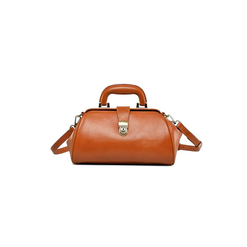 Amazon 2026 New Doctor Bag Cross-Border Women's Simple Clasp Bag Fashion Commuter Versatile Handbag Shoulder Bag - Thumbnail 7