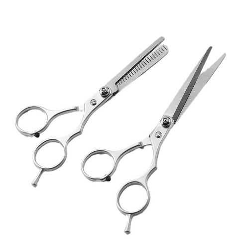 Hairdressing scissors, flat scissors, dental scissors, hairdressing supplies set, household pet hairdressing scissors, bangs haircut scissors