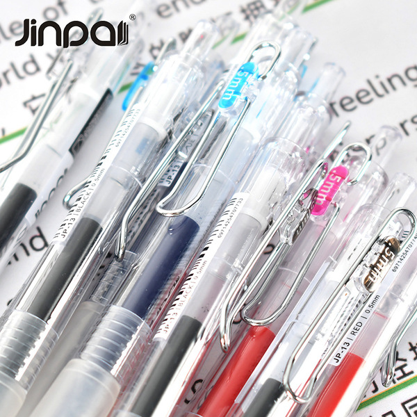 High quality black quick dry rollerball pen for students