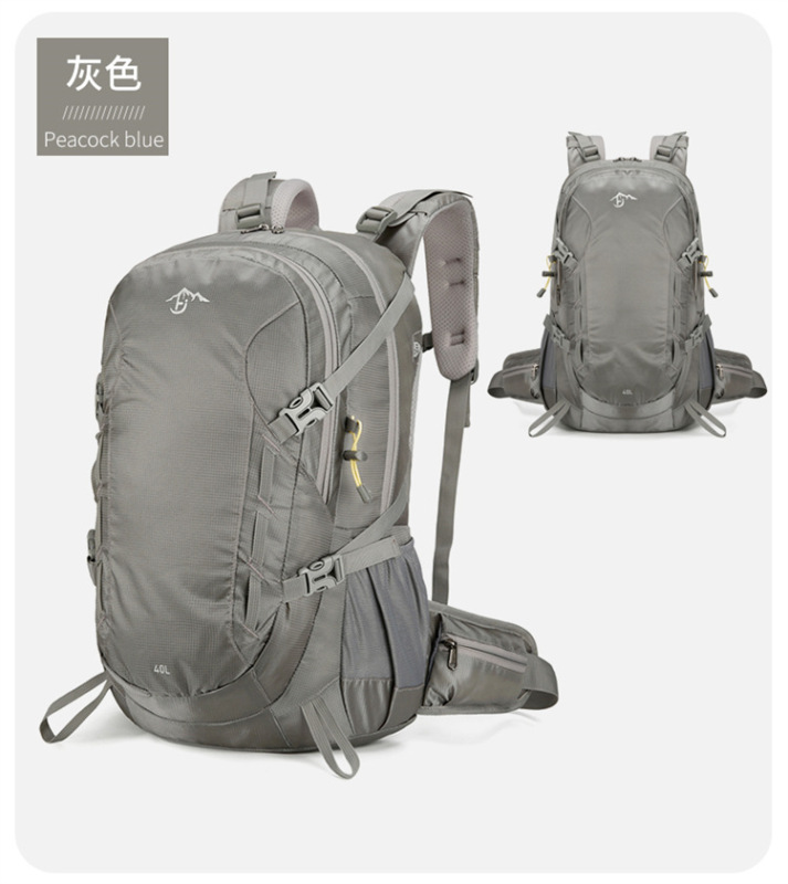 新款多功能户外背包休闲运动旅行大容量尼龙防水男女徒步登山包|undefined