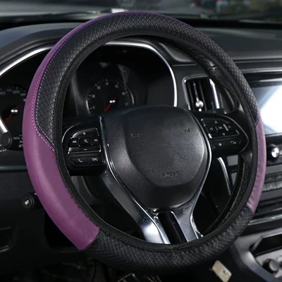 Popular Model, Handle Cover Wholesale, Dropshipping, Steering wheel cover - purple-38cm