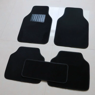 Ayaqaltılar (Kovriklər), Suede non-slip floor mats, car - huiqi-mysterious-black-universal-5-piece-set-mega-discount-sale