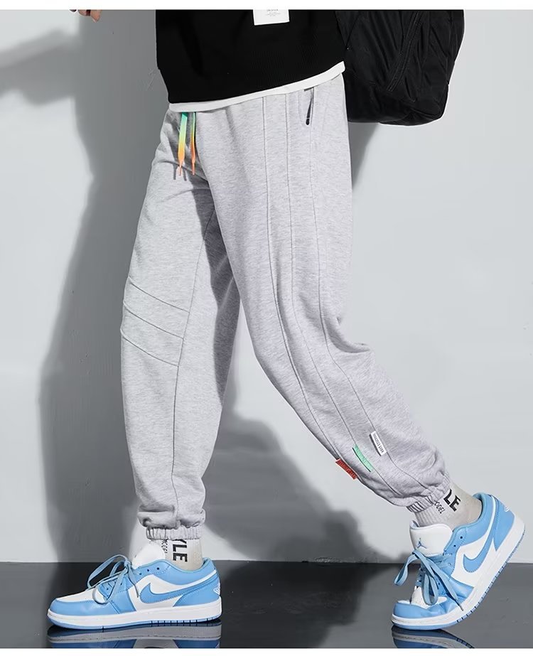 Pantalones de calzado para hombres 2023 nuevos pantalones deportivos de pies para hombres pantalones largos casuales sueltos para hombres pantalones de primavera y otoño y invierno a prueba de frío