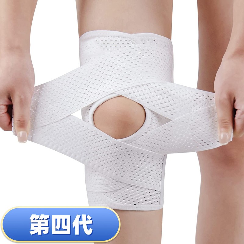 日本製八代膝パッド半月板膝蓋骨損傷保護具登山ランニング膝関節固定具スポーツ保護カバー|undefined