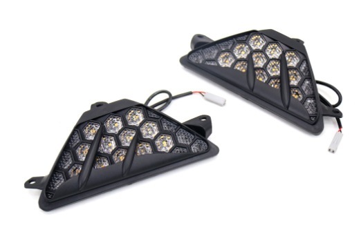 カワサキ ZX-6R Ninja Ninja 300 400 650 オートバイ用品アクセサリー修正された LED ターンシグナル|undefined