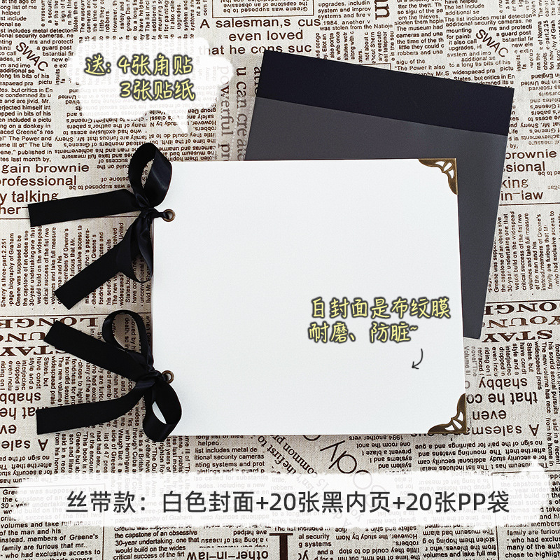 回想録 DIY ペーストフォトアルバム インタースティシャルポラロイド カップル旅行 成長記録 記念アルバム アルバム|undefined