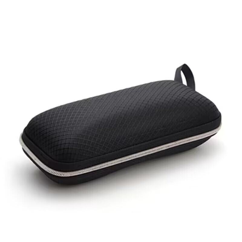 Ultra-light zipper myopia glasses box men's sunglasses box women's sunglasses box South Korea small fresh leather portable storage box