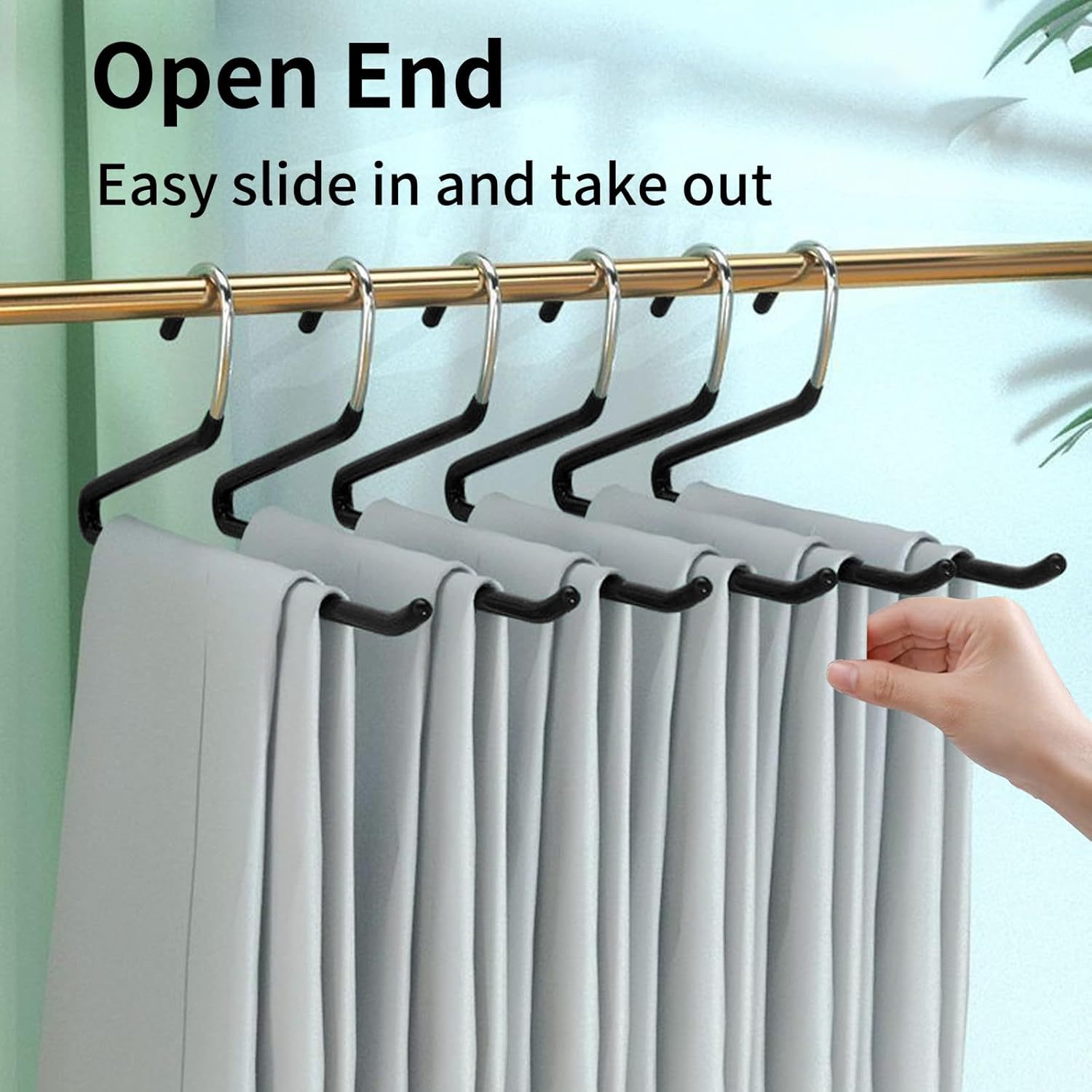 Percha multifuncional para ropa, perchero multicapa para pantalones, 6 ganchos, 8 clavijas, 10 pinzas, perchero plegable, perchero para sombreros y cinturones, almacenamiento de ropa interior