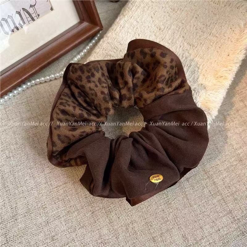 Coletero Scrunchie para Cabello de Tela Artesanal para Peinados image 25