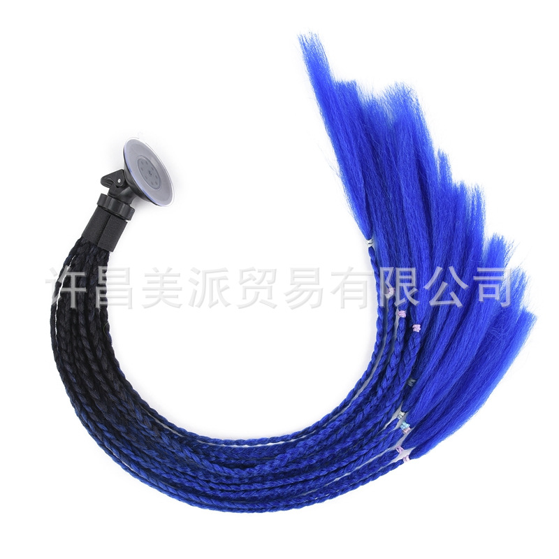 Casco sucio trenza casco decoración casco accesorios eres hambriento Meituan llevar jinete trenza