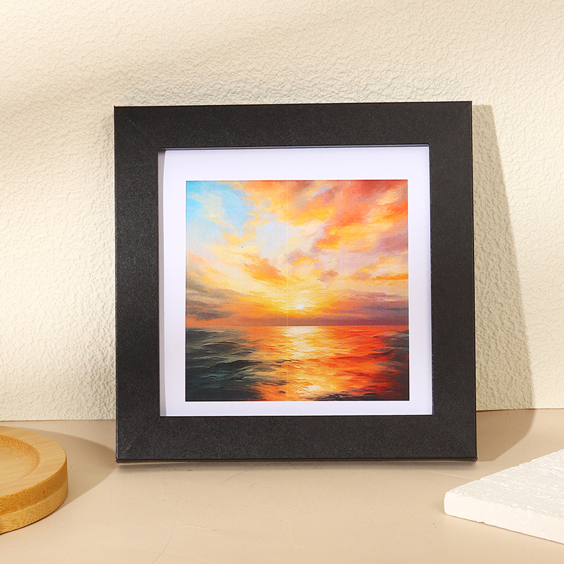 플랫 프레임 블랙