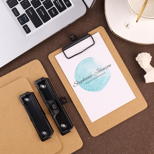 Springfield A4 fiber writing board clip menu splint folder clipboard folder 8K drawing board A3 sketch pad