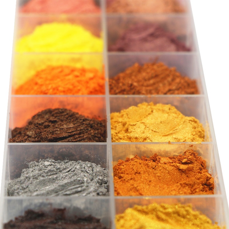 4g袋装人鱼姬云母粉 DIY滴胶流麻蜡烛手工皂石膏指甲油珠光粉闪粉