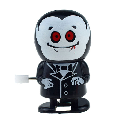 Jumping tooth clockwork winding toy jumping jumping tooth ghost tooth vampire Halloween Christmas small gift winding toy