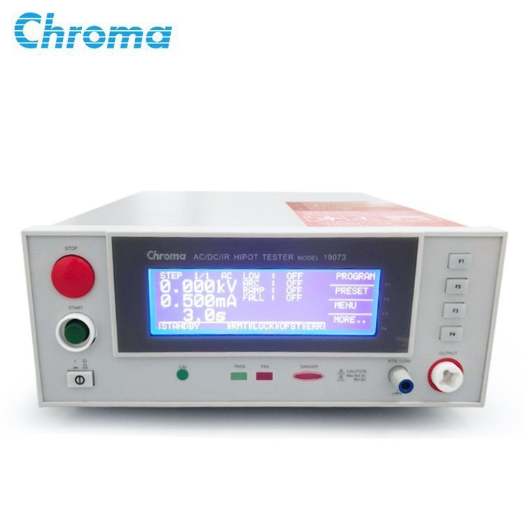 Chroma 致茂耐压测试仪19073交直流绝缘电阻测试19053耐压测试器