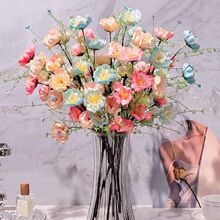 杜鹃干花花束摆设餐桌客厅卧室插假花装饰品感摆件