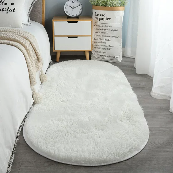 Cross-Border Amazon Simple Solid Color Silk Wool Carpet for Bedroom and Living Room Special Soft Cooling Full-Length Plush Decorative Blanket