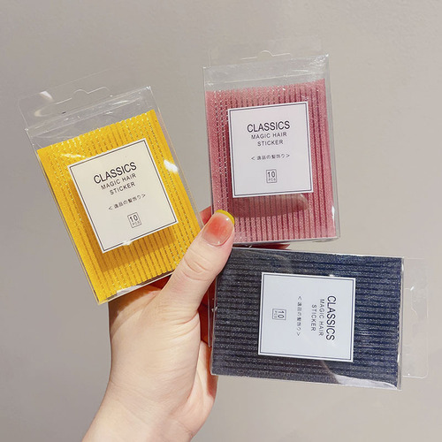 Bangs stickers Velcro female hair stickers internet celebrity broken hair artifact seamless paste magic post headgear head stickers