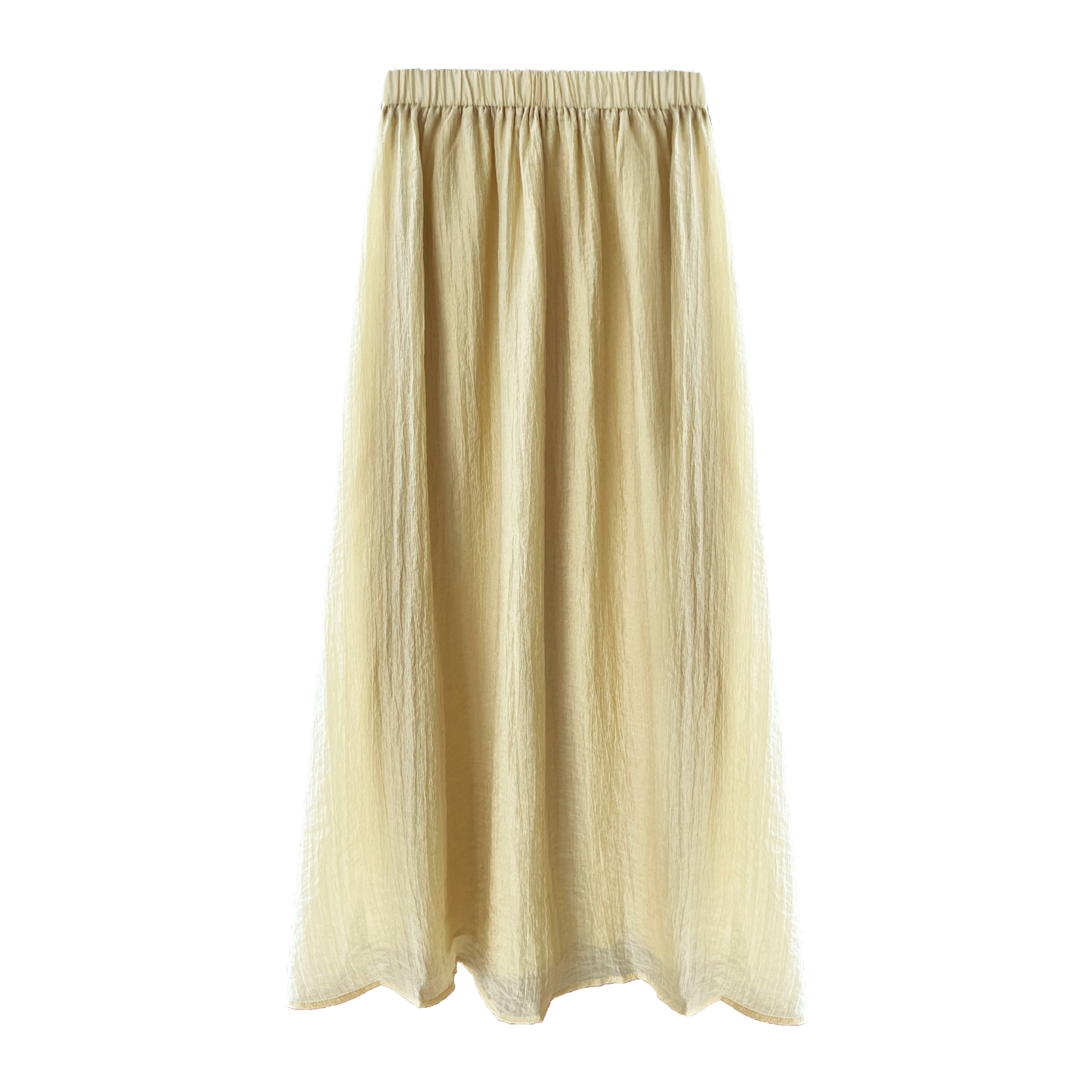 Gentle Drawstring Lace Pleated Sun Protection Shirt Skirt Two Piece Set Vacation Suit