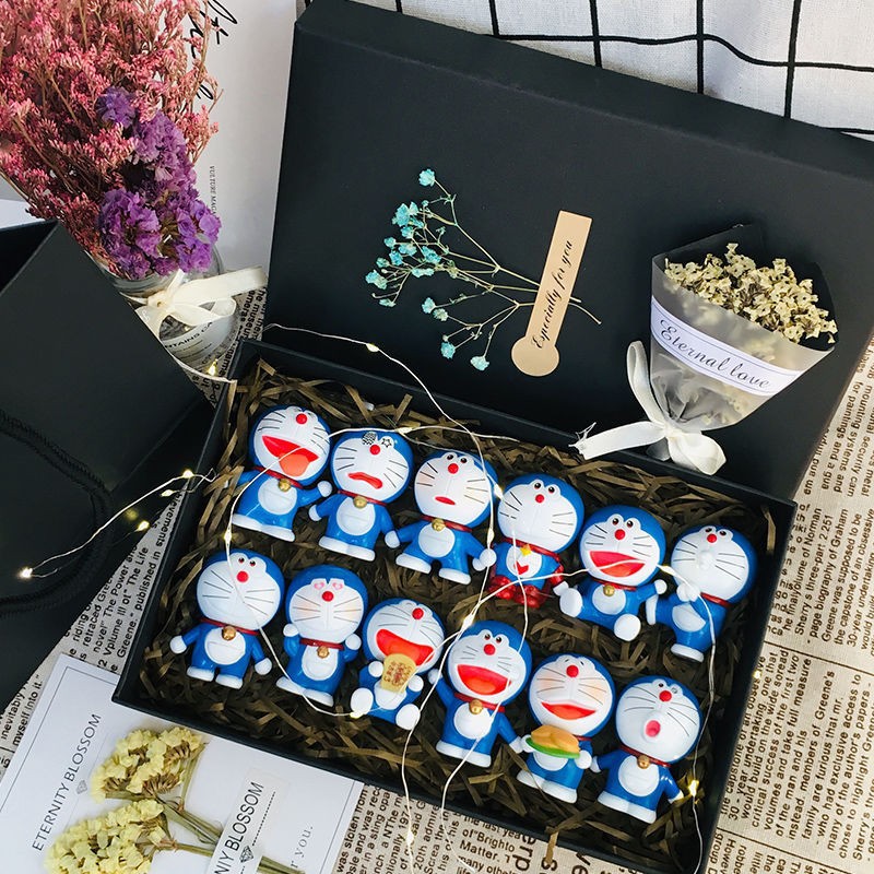 12 슈퍼맨 끝 소성 6cm/조명/부케 선물 상자