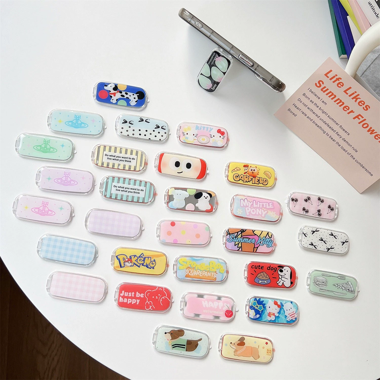 Капля зеркала ленивый мобильный телефон настольный кронштейн портативный прикроватный