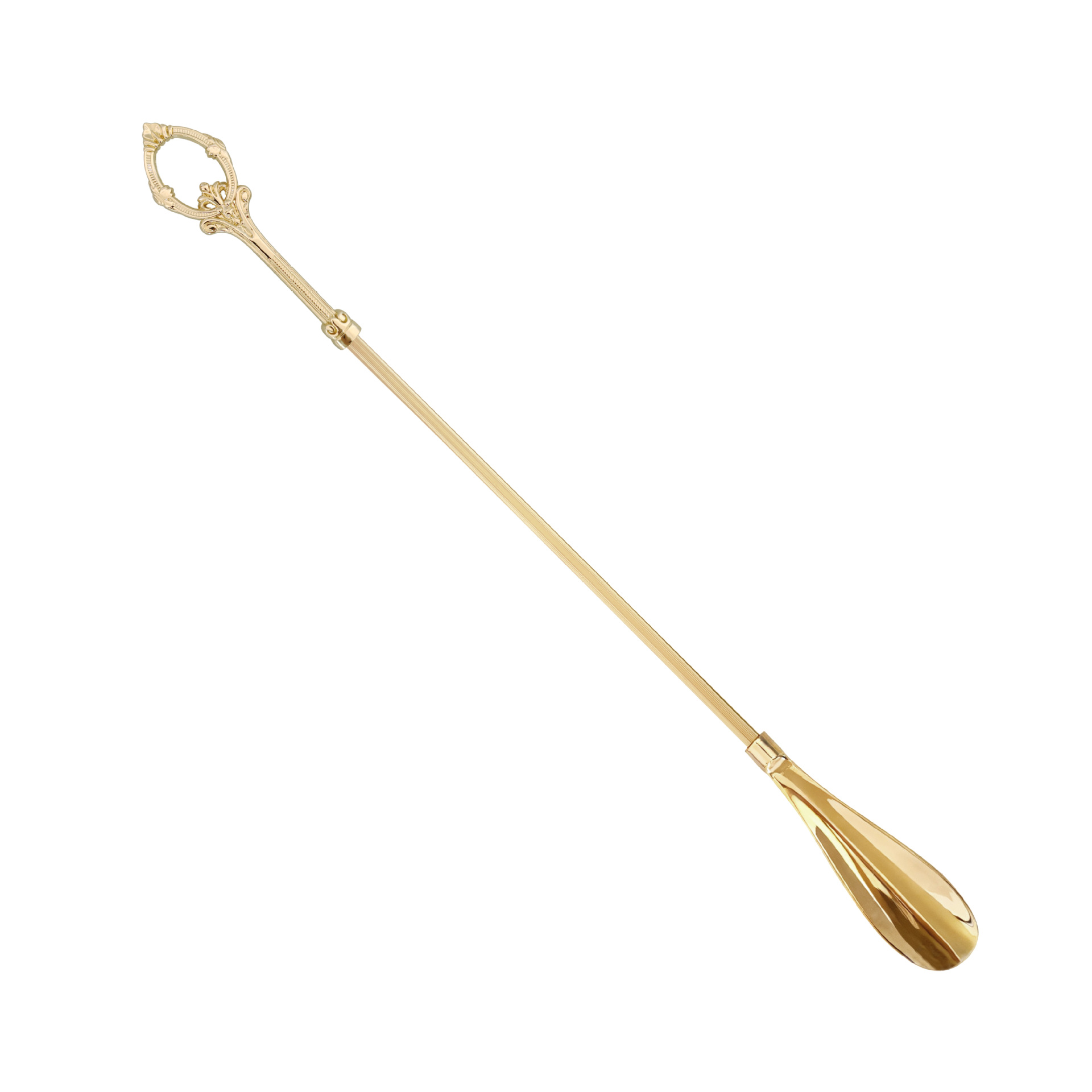 Precio de fábrica clásico europeo nuevo Lucky Magic stick zapato cuerno creativo latón alargado zapato extractor bomba