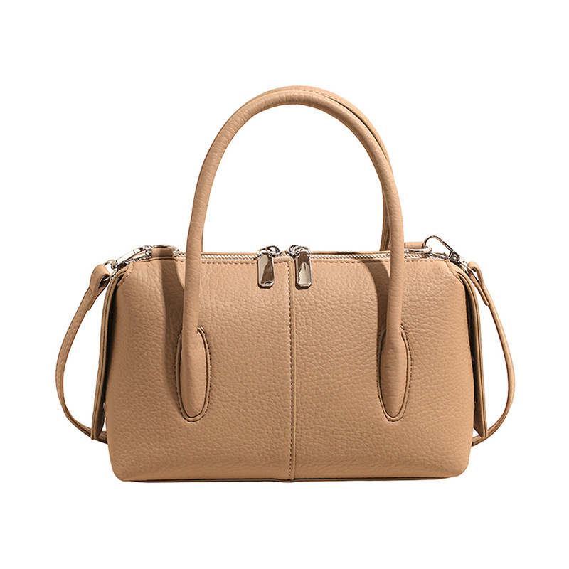 2026 comercio exterior nuevo estilo lichi estampado moda versátil bolso de mano mano mano alta sensación de lujo ligero ocio mochila de viaje