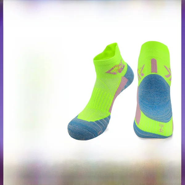 In-Stock Marathon Professional Running Socks, Breathable Towel Bottom Non-Slip Sports Socks, Adult Short Socks, Short Socks Wholesale