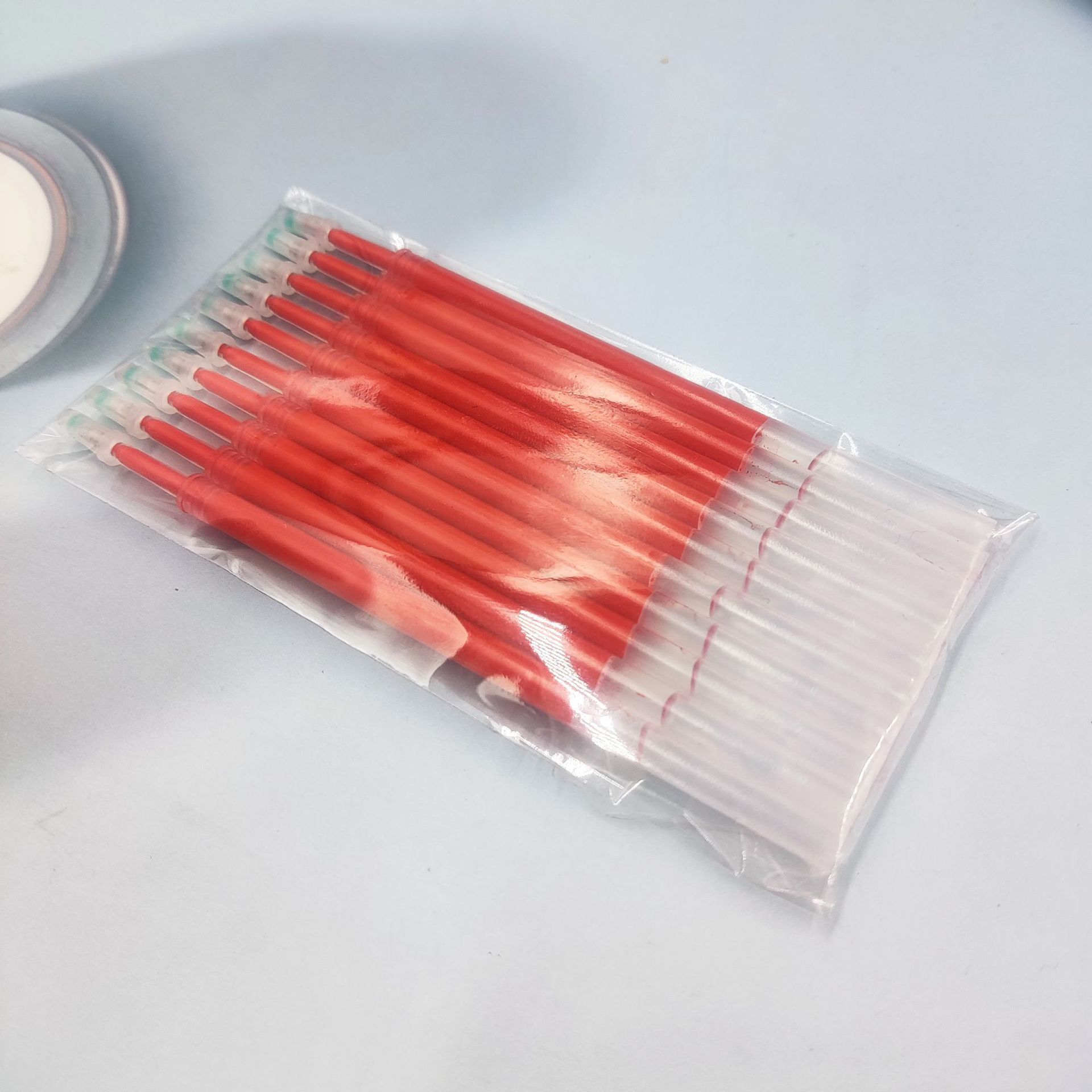 투명봉 레드 [10개입]