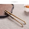 Copper and wood tea clip [ebony]