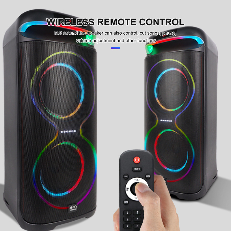 Sing-e dec s10221ダブル10インチ家庭用着地bluetoothスピーカーハイパワーリビングテレビk歌音響|undefined