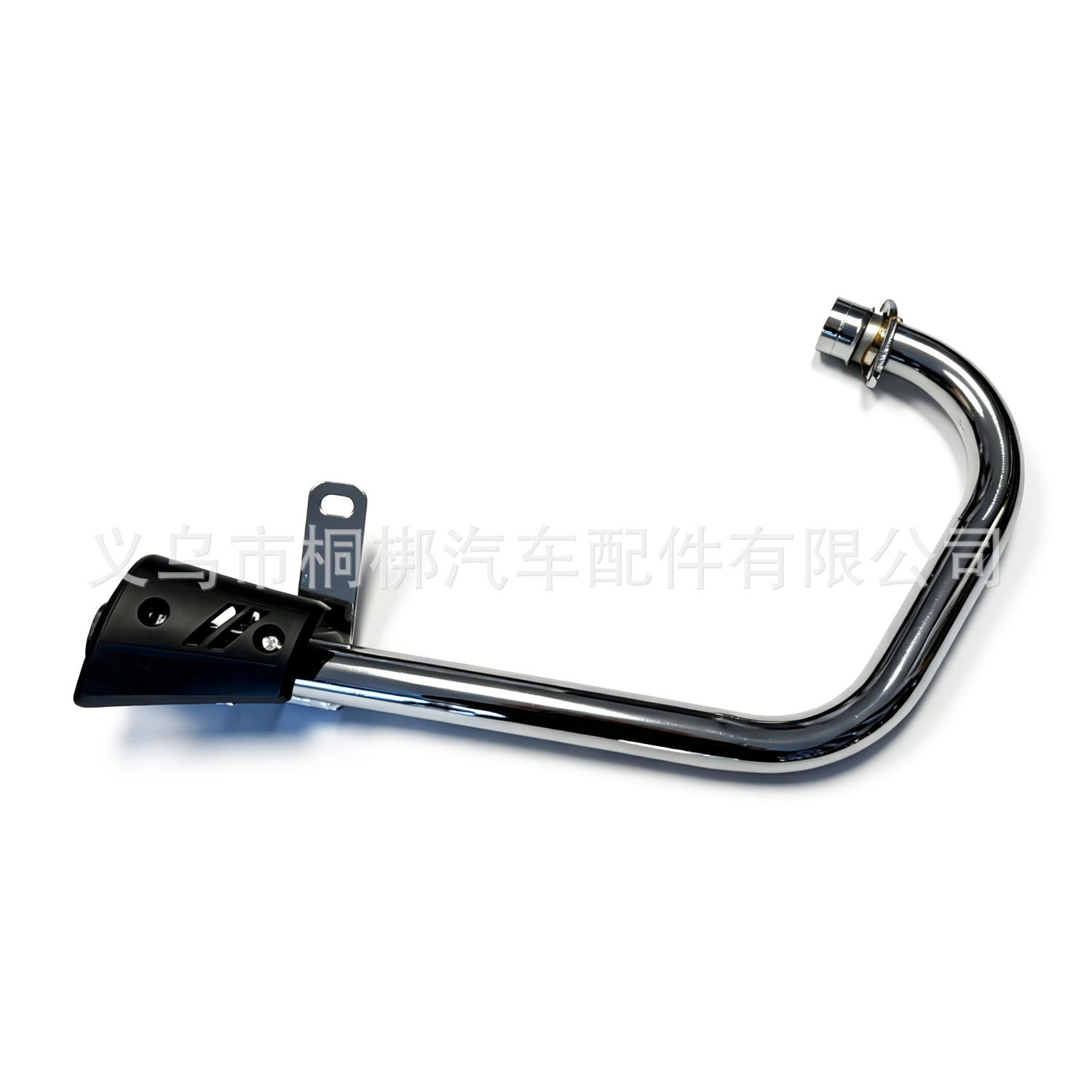 Motorcycle exhaust pipe suitable for Honda CG125 CG 125, complete motorcycle exhaust system with silencer