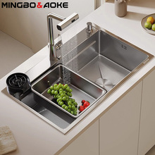 �N��ˮ�۴�β�SUS304���P��ֹ��Ӻ�ϴ����ϴ���һ�w��羳���l