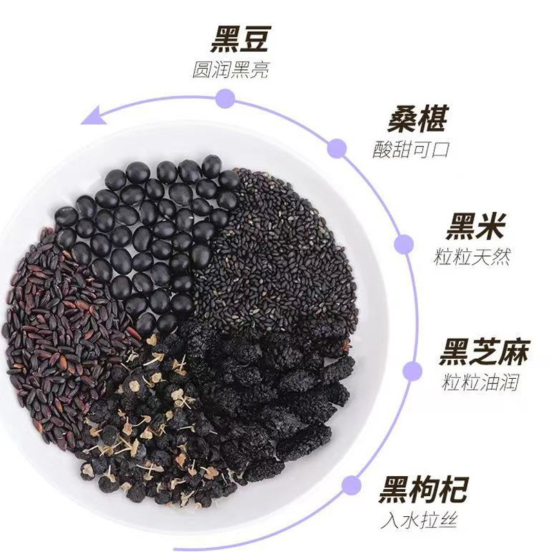 北京銅仁堂桑五黒茶カスタマイズされた代替健康花と果実茶OEM加工|undefined
