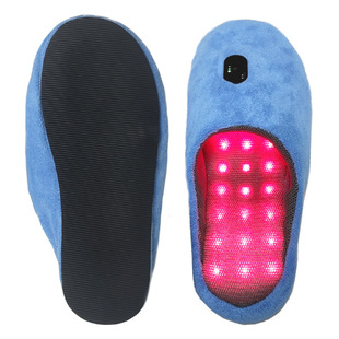 2023 Hot Selling Physiotherapy Foot Massage Foot Massage Hot Compress Heated Foot Mat Led Shoe Lamp Shoes Phototherapy Shoes