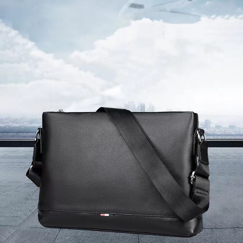 Men's shoulder bag, genuine leather, men's crossbody bag, street style, trendy shoulder bag, top layer cowhide men's bag wholesale.