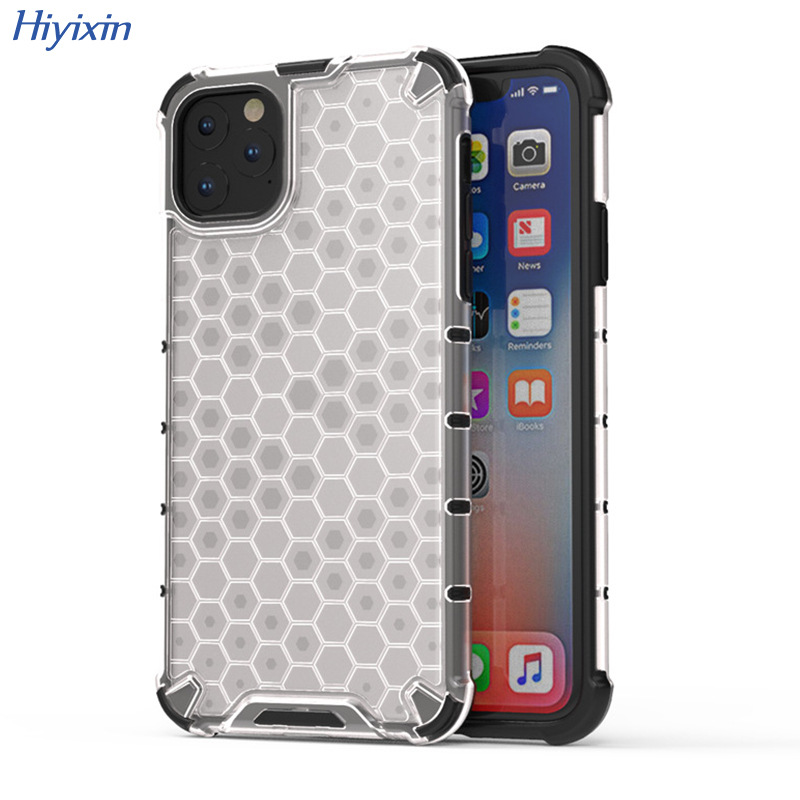 跨境适用于iPhone17Pro max蜂巢散热手机壳苹果14透色防摔保护套