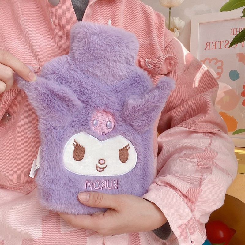 캐릭터 봉제 커버 보온 물주머니 주입식 온수팩 500ml 1000ml