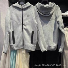 耐小フックコート男性運動レジャー訓練防風春秋新型ニットフィットネスジャケットFB7922